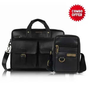 The Executive Laptop Messenger Bag Combo