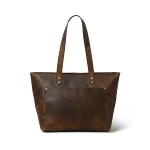 The Work - Genuine Leather Tote Bag
