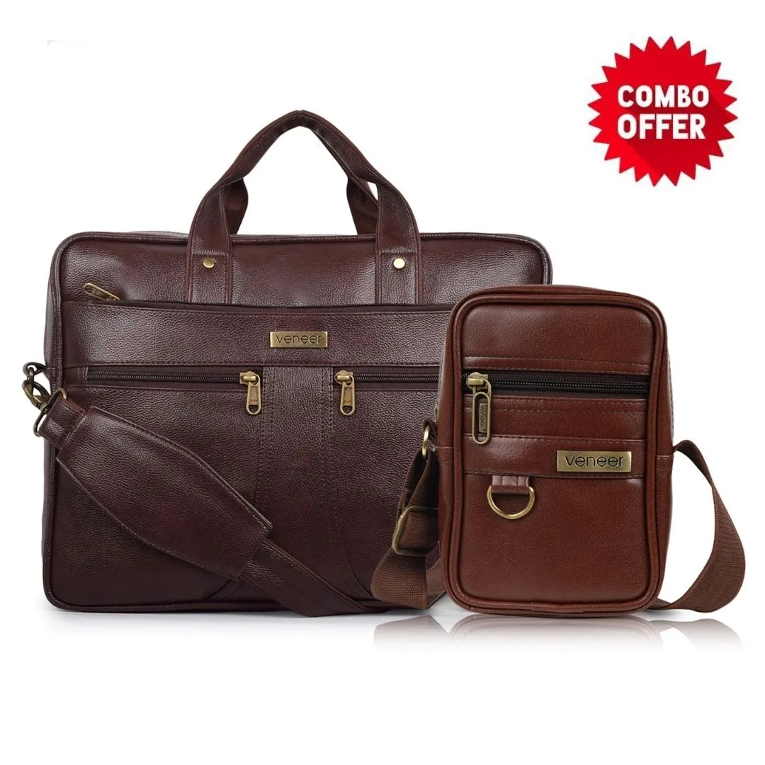 The Zenith Laptop Messenger Bag Combo
