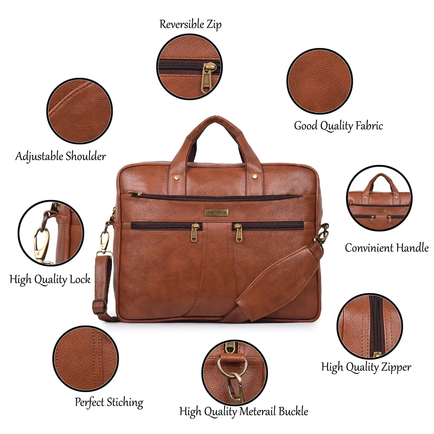 The Zenith Laptop Messenger Bag Combo