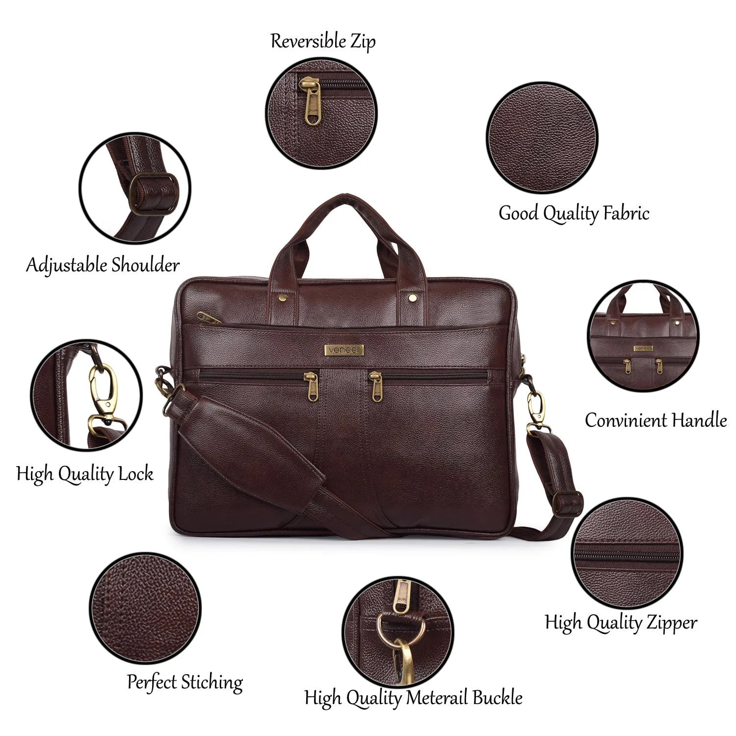 The Zenith Laptop Messenger Bag Combo