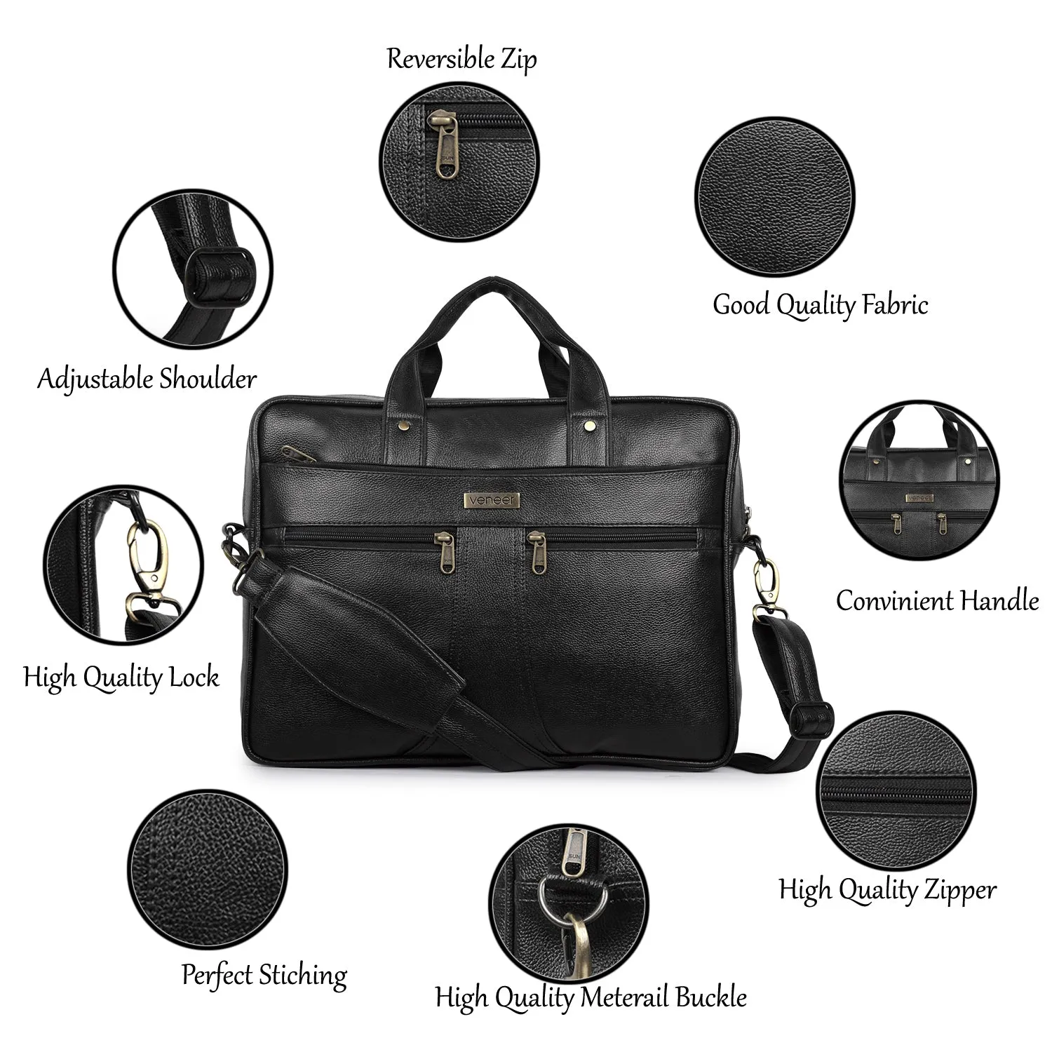 The Zenith Laptop Messenger Bag Combo