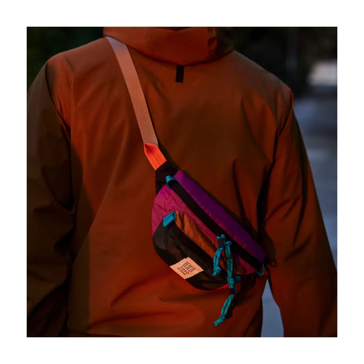 Topo Designs : Mountain Waist Pack : Geode Green/Sea Pine