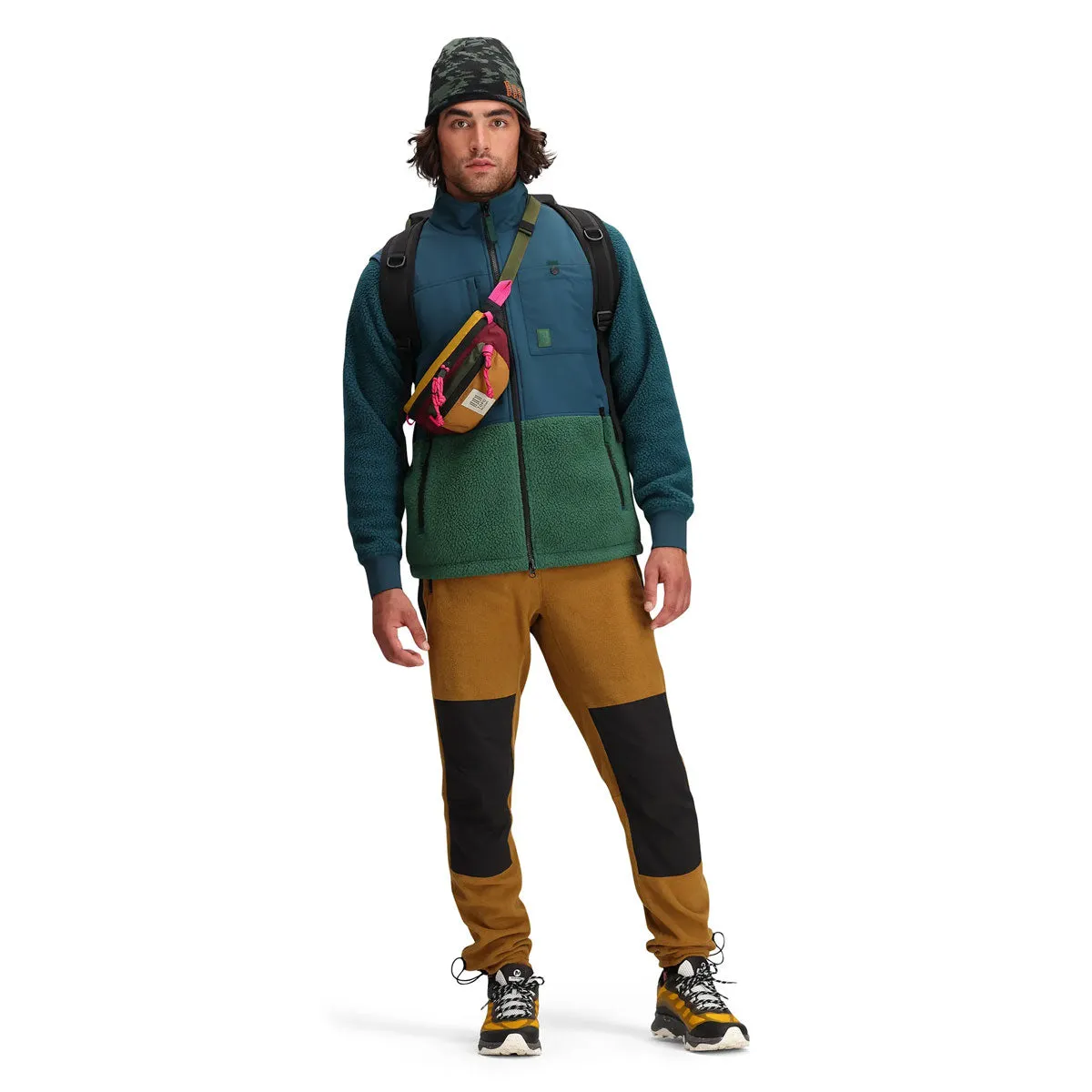 Topo Designs : Mountain Waist Pack : Geode Green/Sea Pine