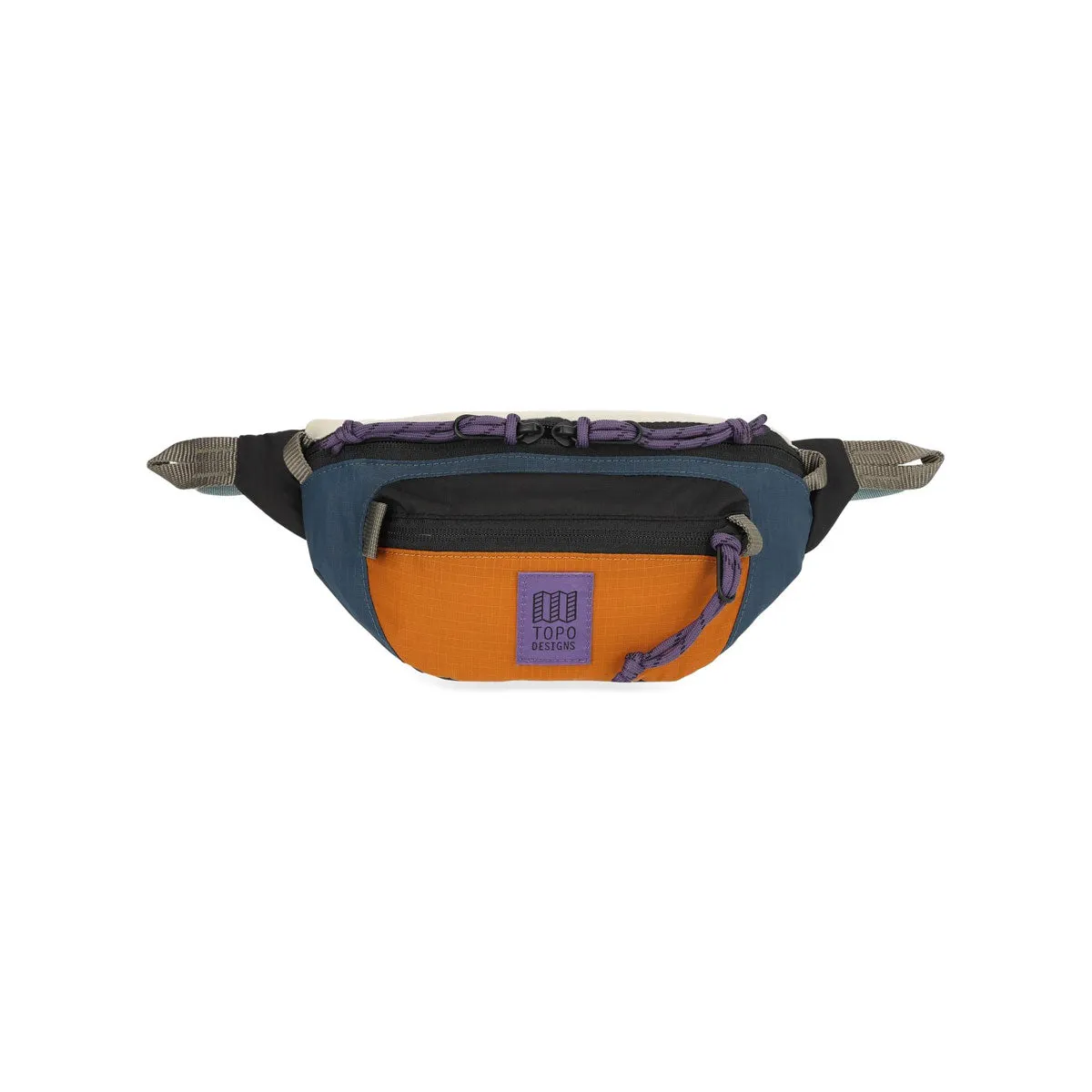 Topo Designs : Mountain Waist Pack : Pond Blue/Spice
