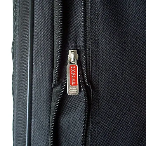 Travelers Club Euro 4-Piece Softside Luggage Set, Black