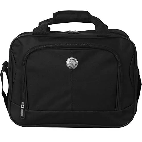 Travelers Club Euro 4-Piece Softside Luggage Set, Black