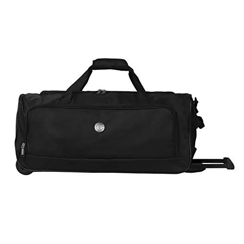 Travelers Club Euro 4-Piece Softside Luggage Set, Black
