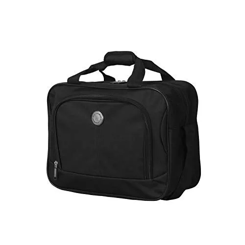 Travelers Club Euro 4-Piece Softside Luggage Set, Black