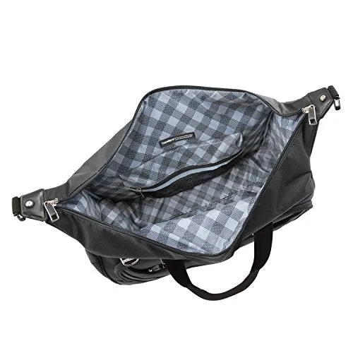 Travelpro Maxlite 5 Carry Rolling Duffel, Black, One Size