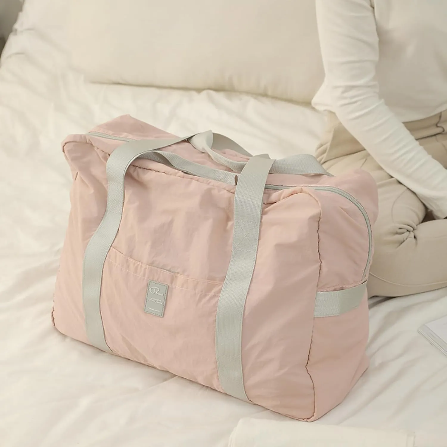 TRIWONDER Travel Duffel Bag Waterproof Weekender Carry On Tote Hospital Bag for Labor and Delivery Overnight Luggage Bag with Trolley Sleeve