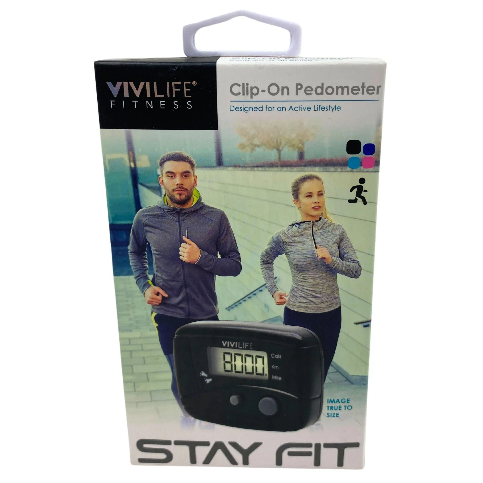 ViviLife Fitness Clip On Pedometer Designed for an Active Lifestyle (150 Pcs lot)