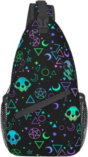 VOOHDDY Sling Bag For Women Men Travel Hiking Backpack Crossbody Shoulder Chest Bags Casual Daypack Sport