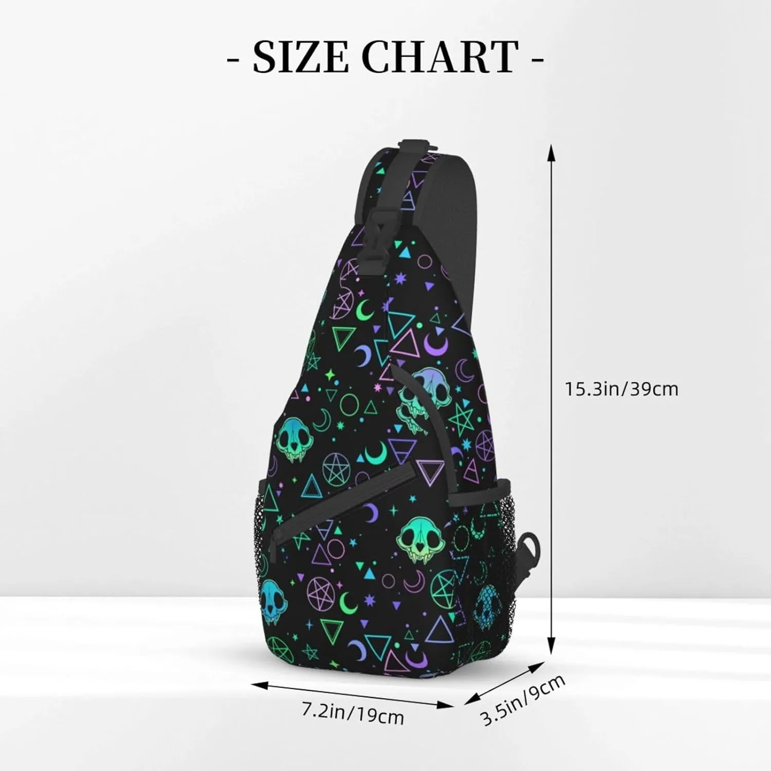 VOOHDDY Sling Bag For Women Men Travel Hiking Backpack Crossbody Shoulder Chest Bags Casual Daypack Sport