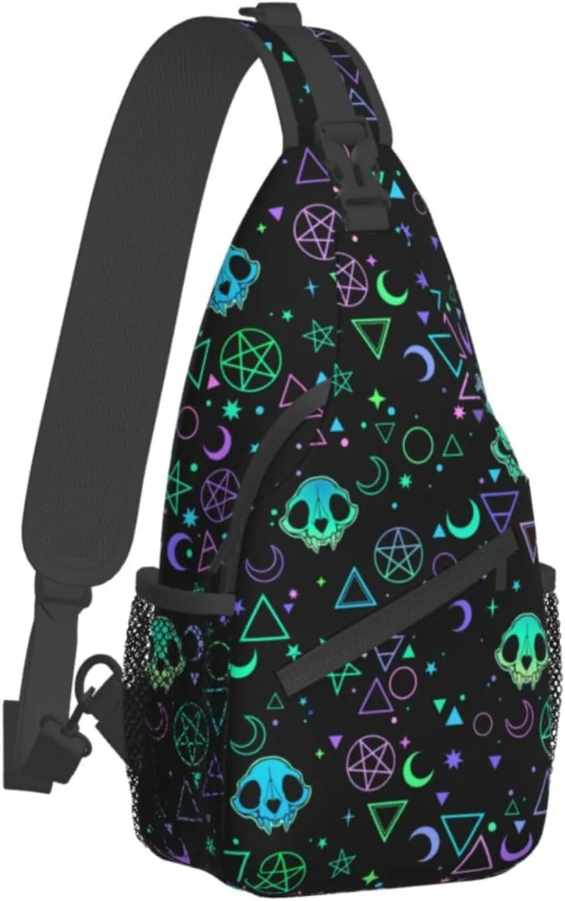 VOOHDDY Sling Bag For Women Men Travel Hiking Backpack Crossbody Shoulder Chest Bags Casual Daypack Sport