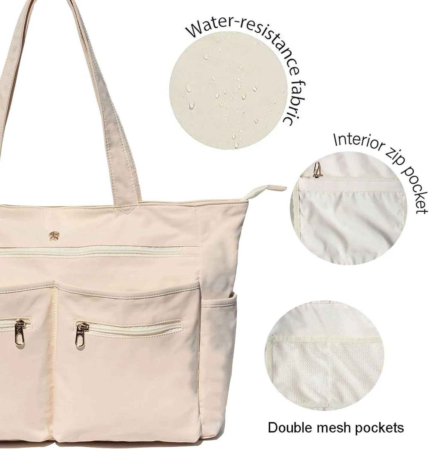 Weekender Bag Carry On Bag Overnight Tote Travel Duffle with 13 Pockets for Travel,WorkGym,Beach,Teacher,Nurse