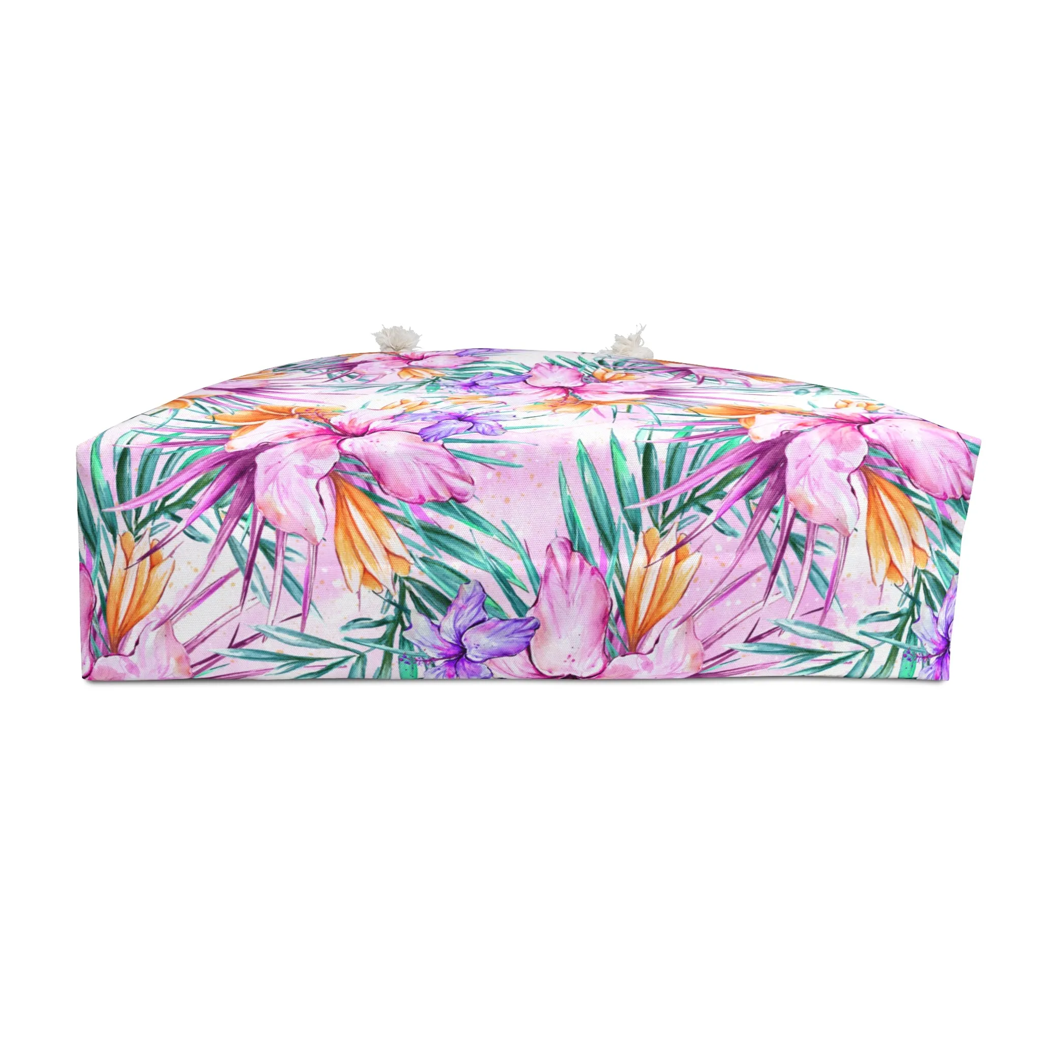 Weekender Bag, Summer Floral, Large Weekender Bag, Beach Bag, Book Bag