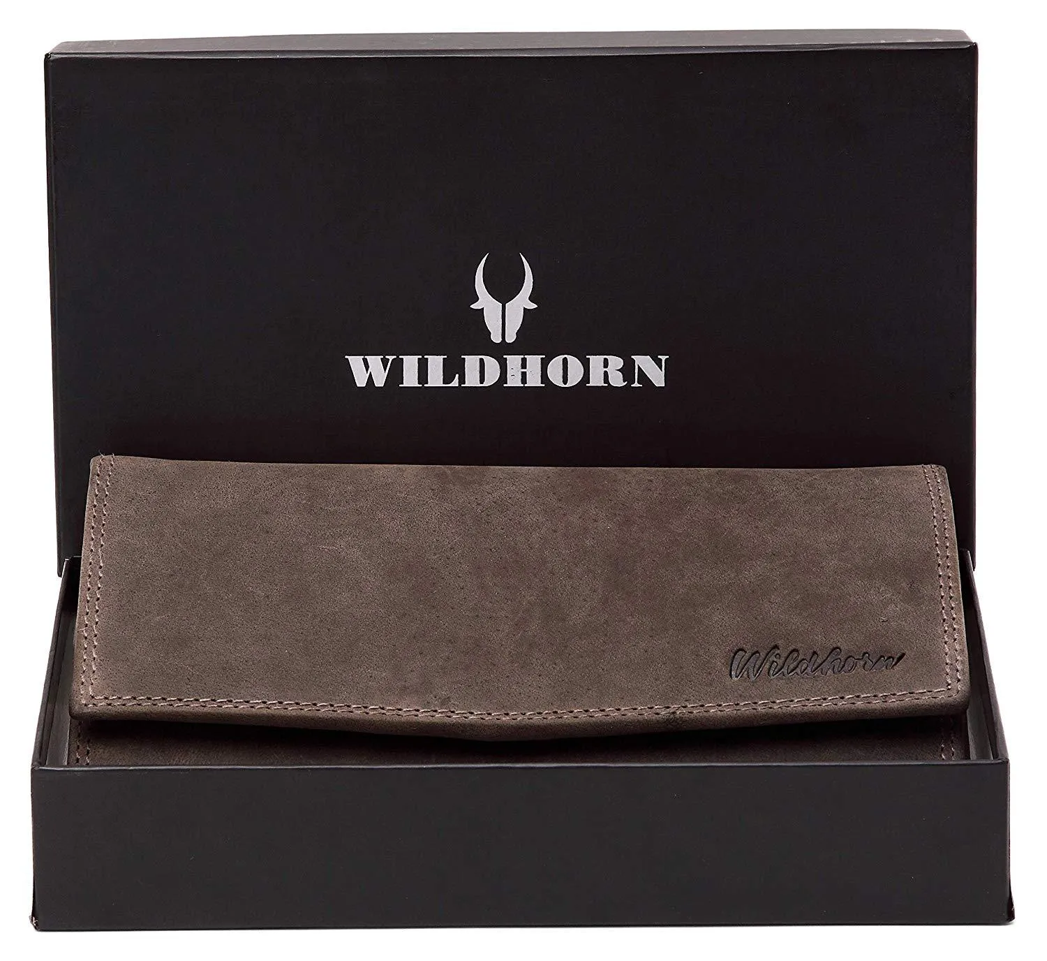 WildHorn Mia RFID PROTECTED Genuine Leather Wallet for Women stylish|Purse for Women/Girls