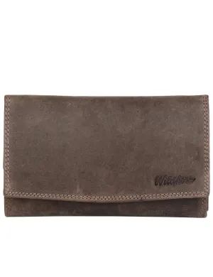 WildHorn Mia RFID PROTECTED Genuine Leather Wallet for Women stylish|Purse for Women/Girls