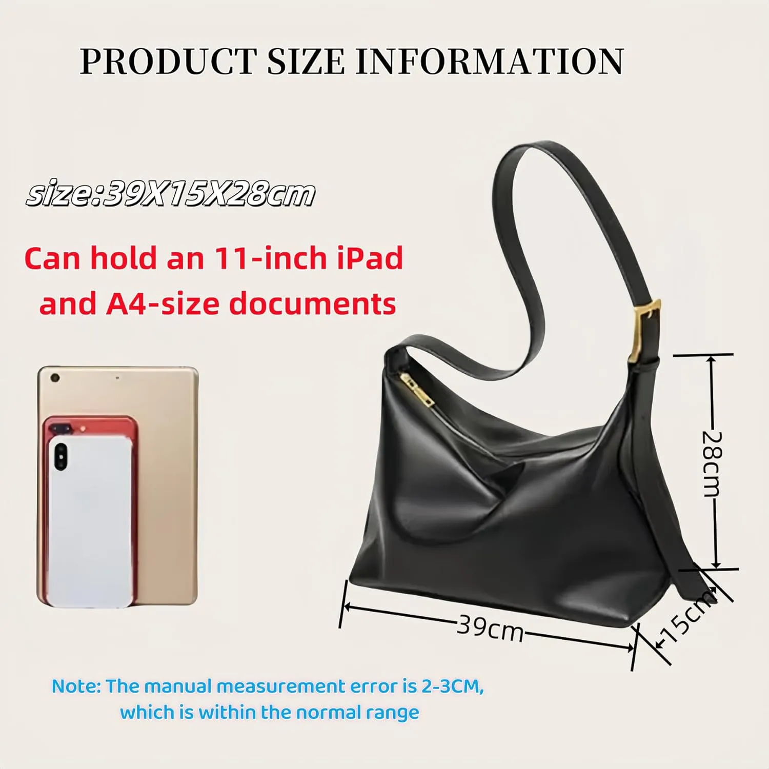 Women's Shoulder Handbags, Large Leather Tote Bag and Women's Tote Bag Purse Gift box packaging