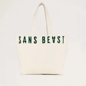 Zippy Overflow Tote - Vanilla